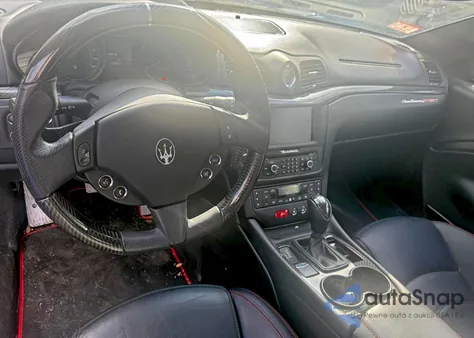 2014 Maserati Granturismo S z USA, uszkodzony, nr VIN ZAM45VLA0E0113163